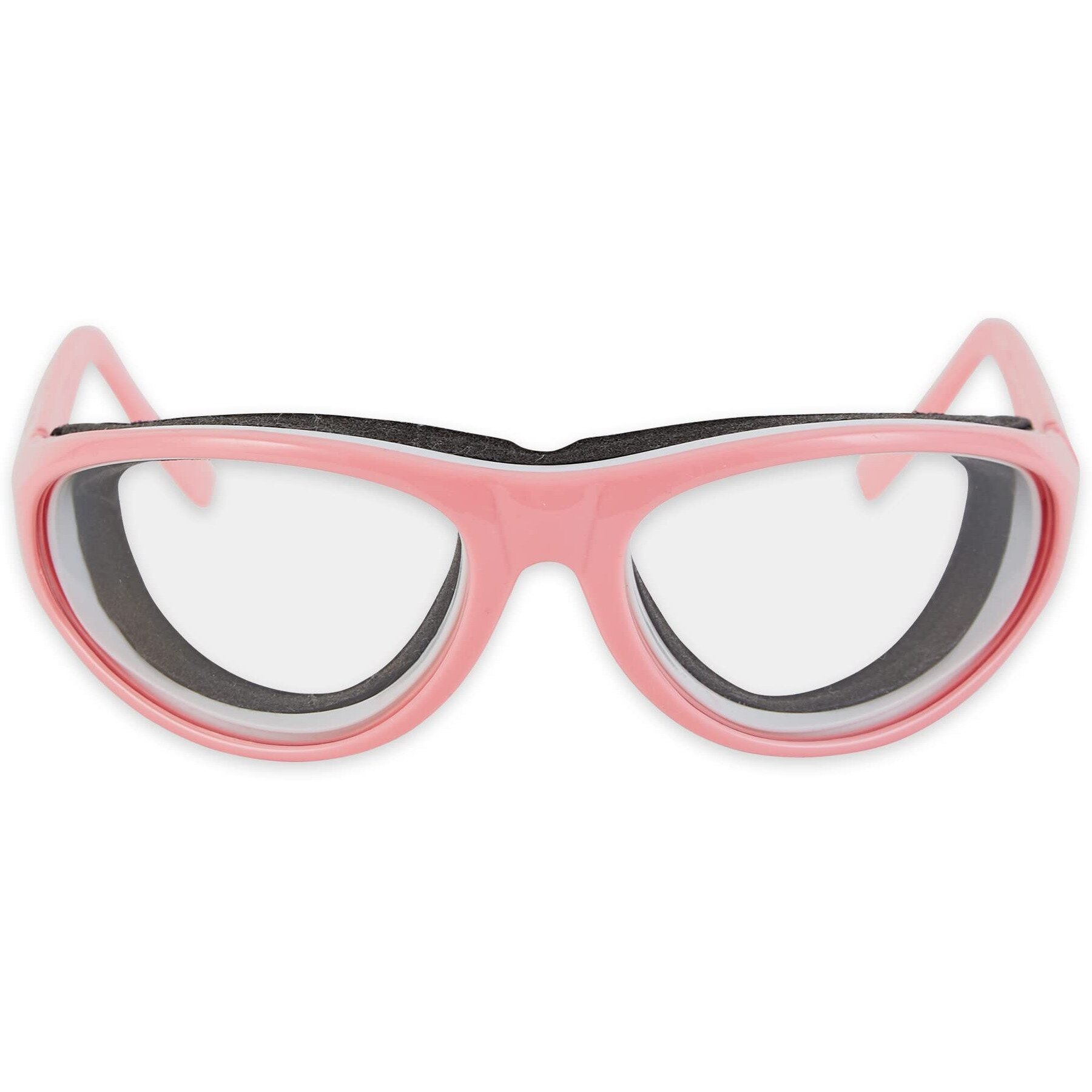 RSVP International Onion Goggles, Fog Free Lenses, Safely Prepare Food Without Tears, One Size, Pink