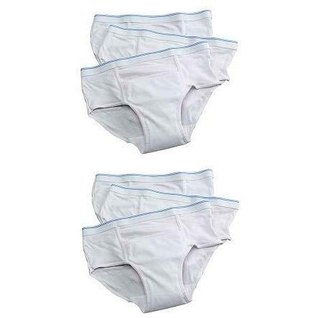 Men's Reusable Incontinence Brief 6oz 3-Pack - Size -Small 30-32 - Pack of 2