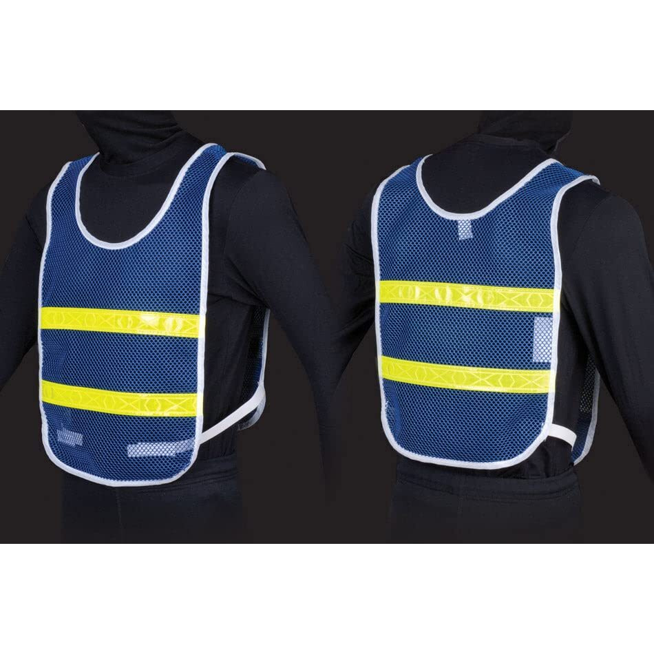 Reflective Standard Safety Vest Blue/Lime XL