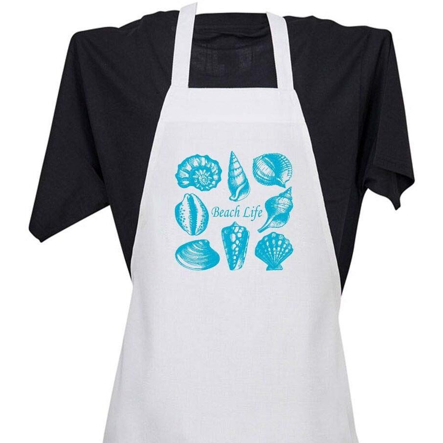 Creative Gifts International Sea Shells Beach Life Apron