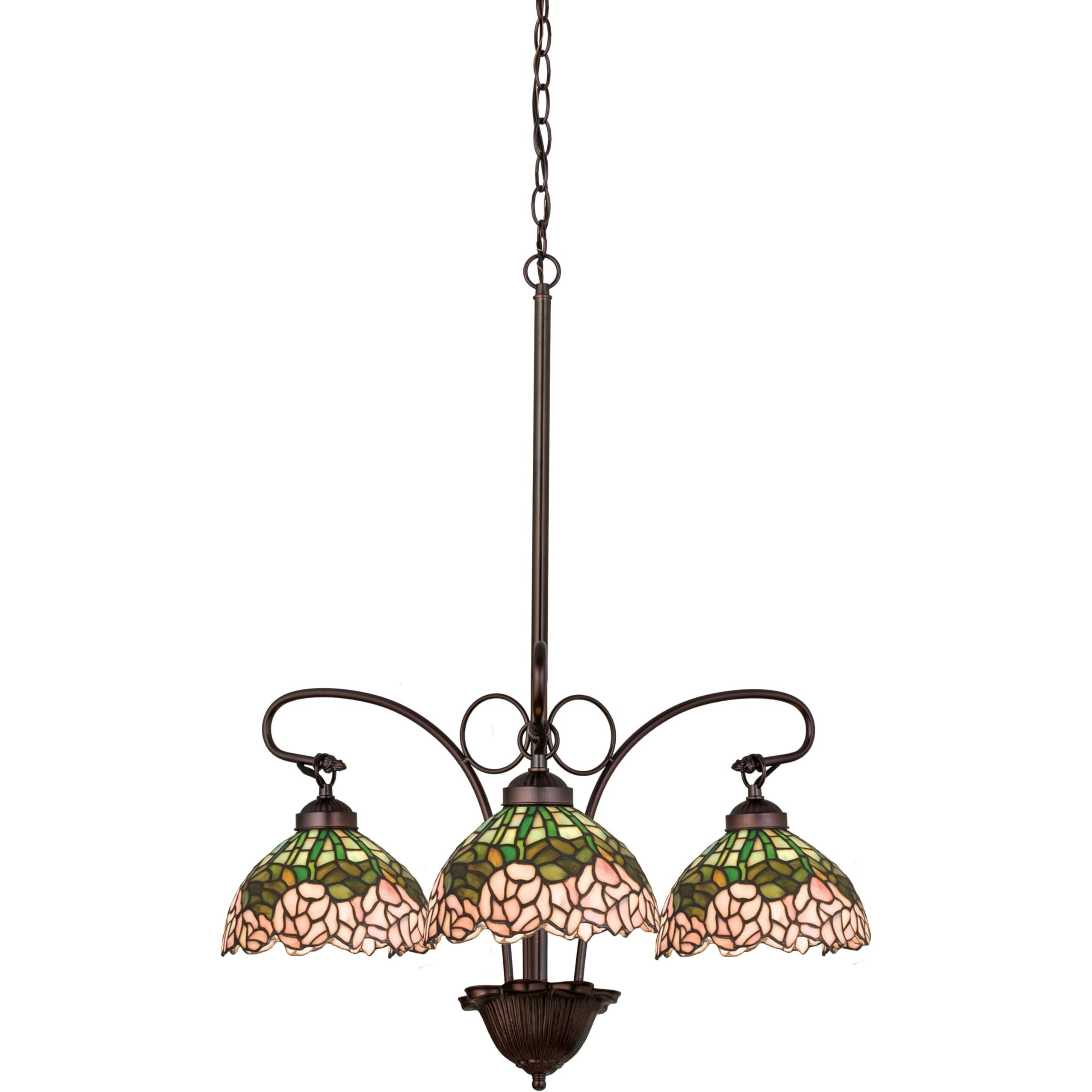 Meyda Tiffany 19895 Lighting, 24  Width, Finish Mahogany Bronze