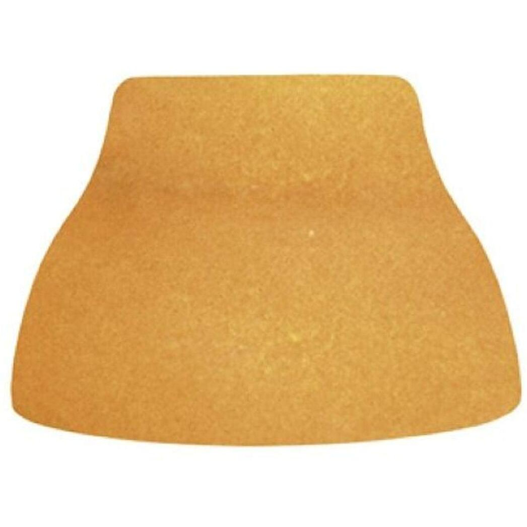 Jesco Lighting QASA103AM Step Cone Glass Shade for Quick Adapt Spot Light, Amber Finish