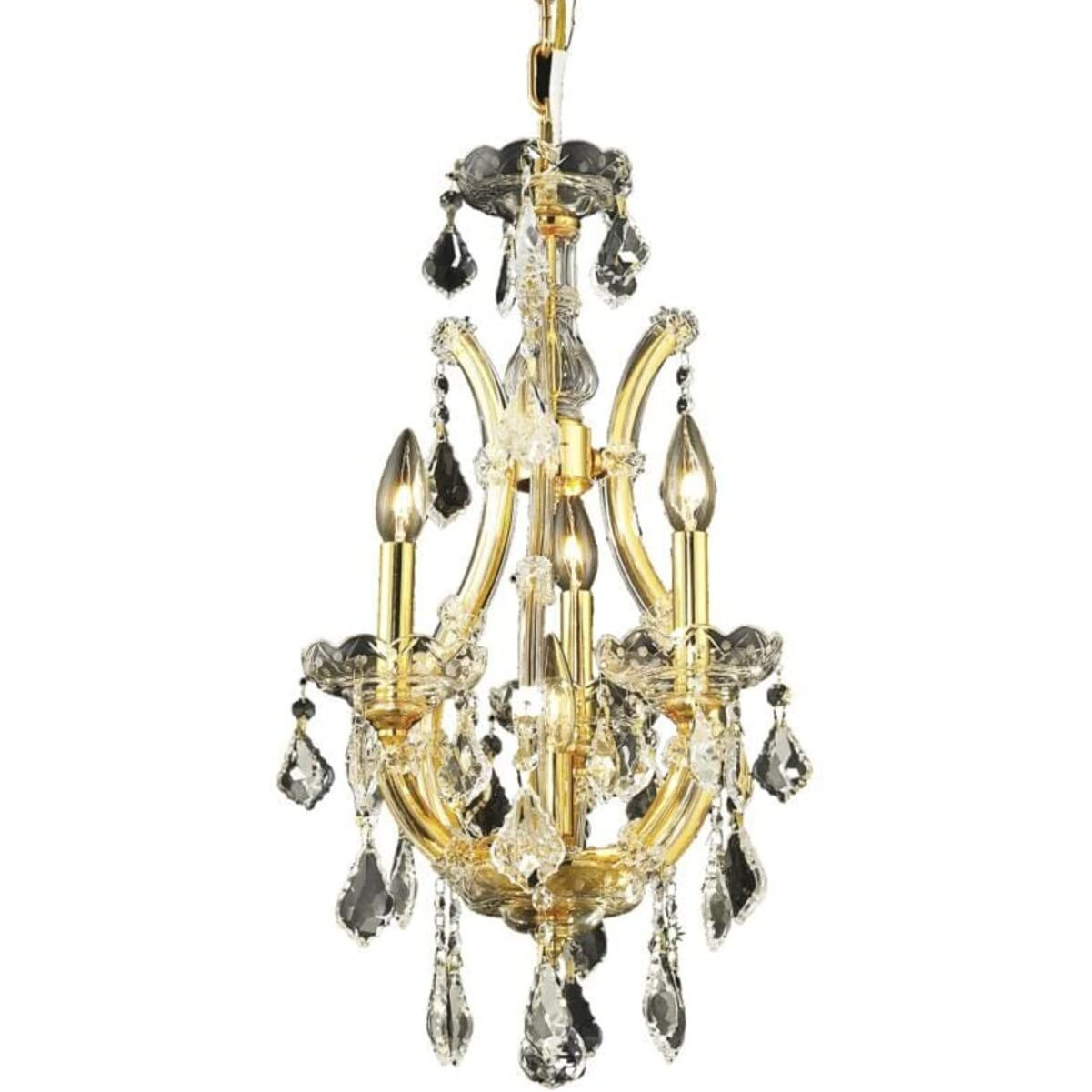 Elegant Lighting 2800D12G/RC Royal Cut Crystal, 12  x 22