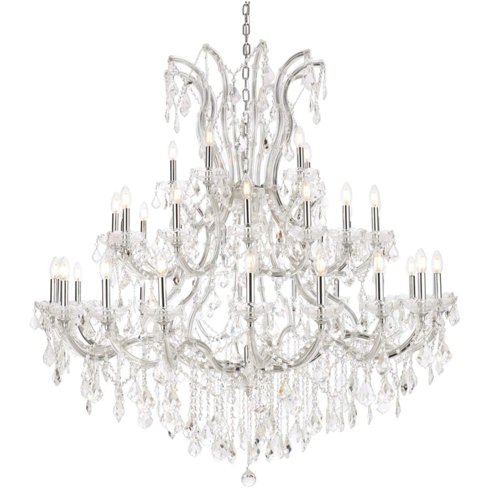 Elegant Lighting 2800G52C/RC Royal Cut Crystal