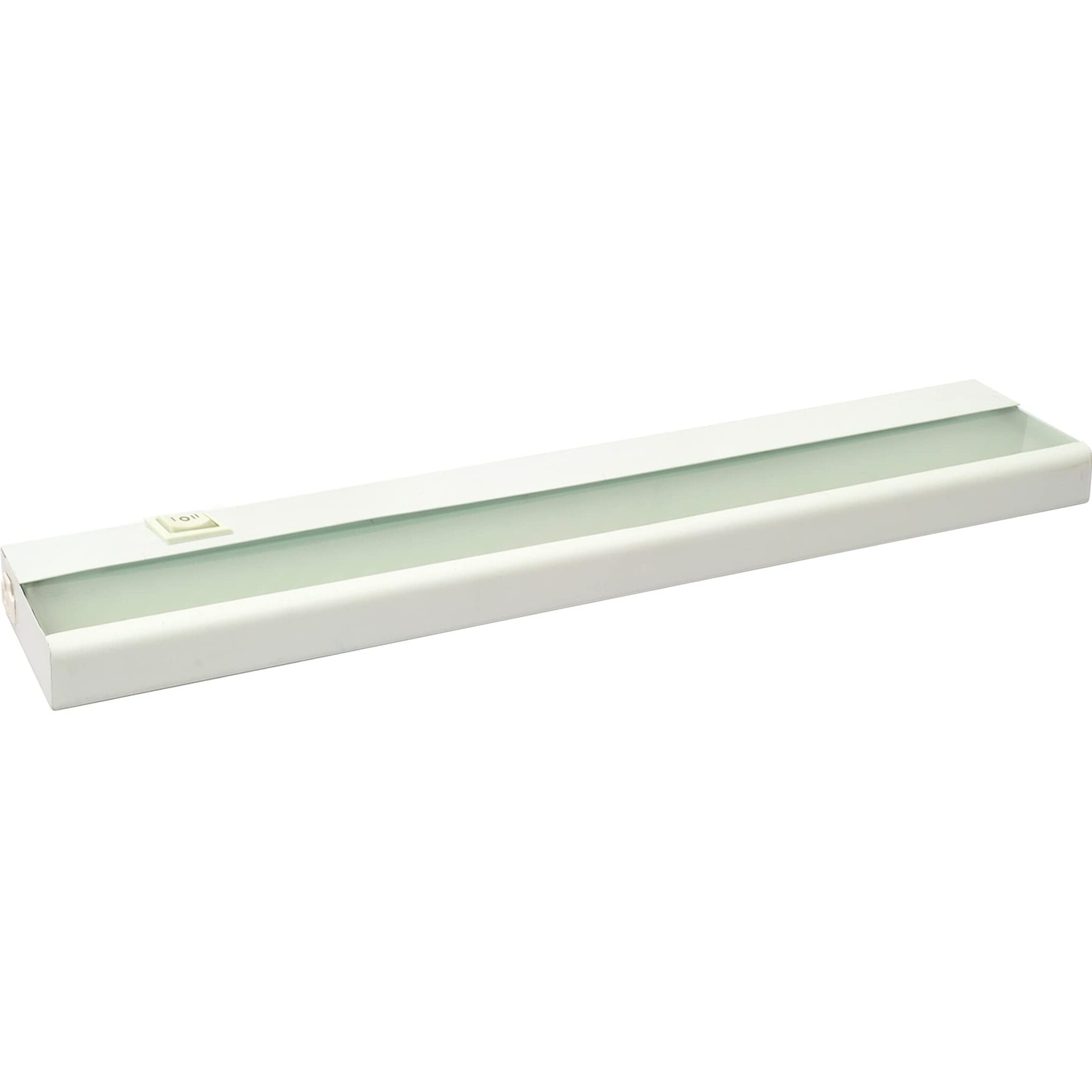 24 in. - LED - Under Cabinet Light Fixture - 9 Watt - White - Hardwired or Portable Option - PLT LEDUC24WHT