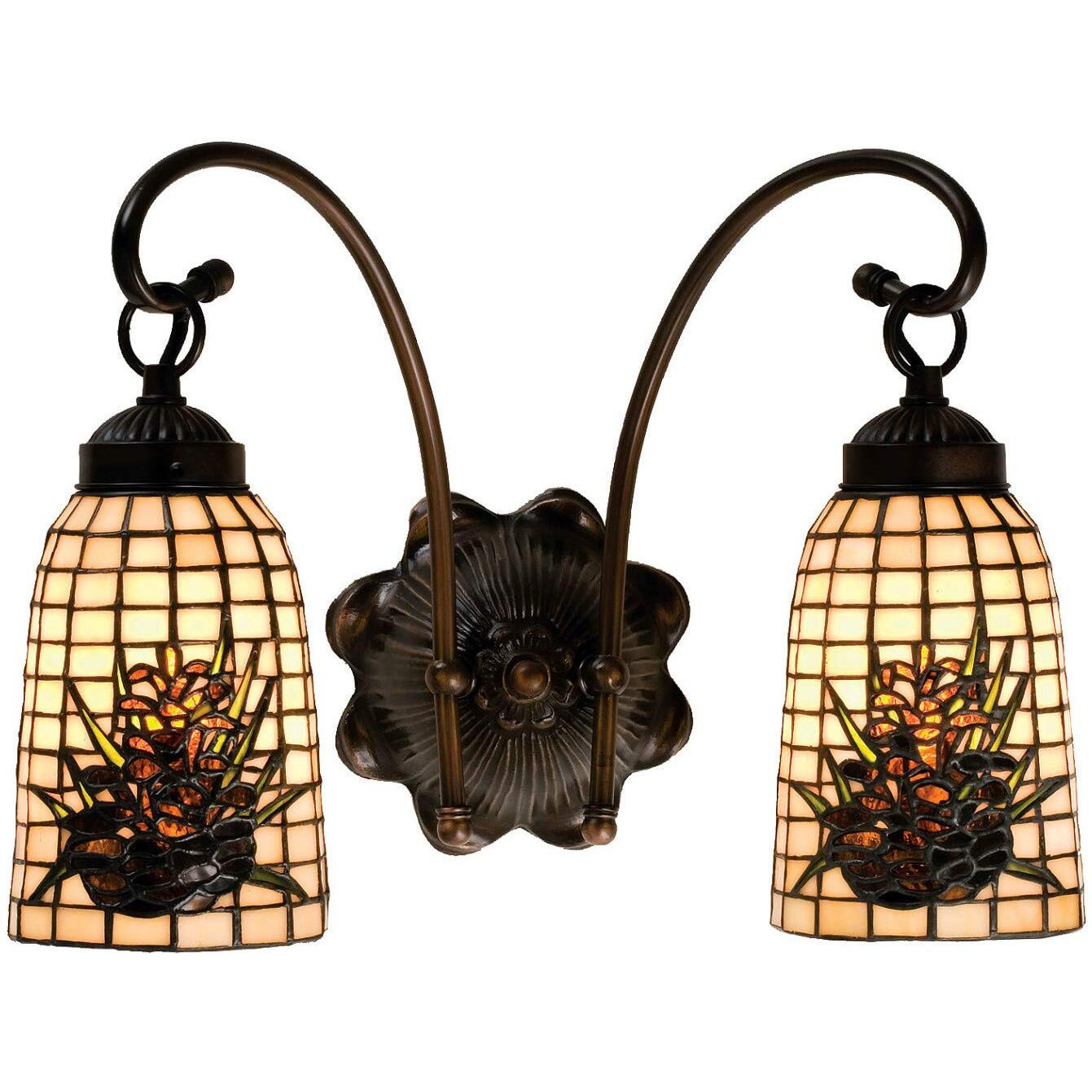 Meyda Tiffany 18661 Lighting, 14.5  Width, Finish Antique