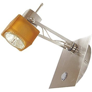 JESCO WAS1190AM Mul-T-Lite 1-Light Wall Sconce, Amber