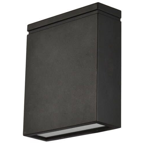 Living District Raine 1-Light Aluminum LED Wall Sconce - Black Finish