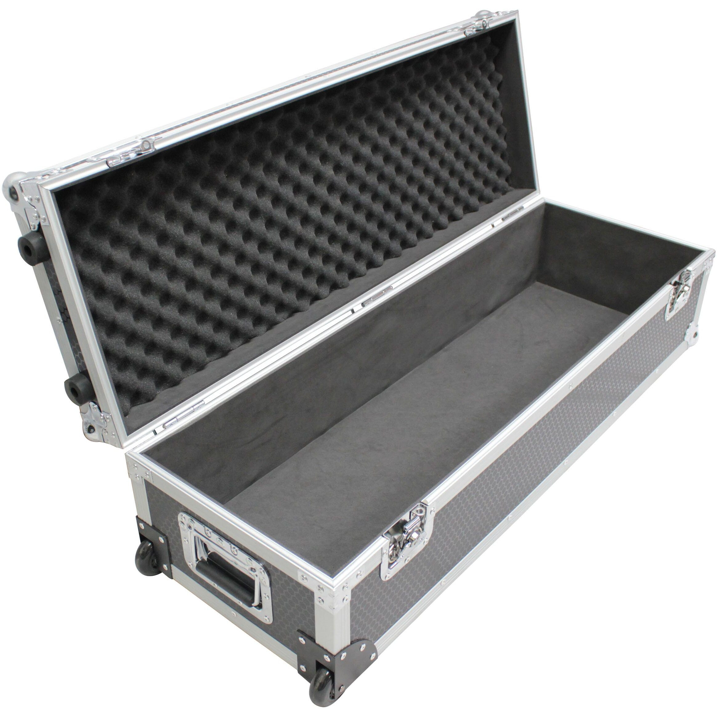 ProX XS-UTL12W ATA Utility Flight Travel Heavy-Duty Storage Road Case ith Lo Profile Wheels  41 x11 x14  Exterior