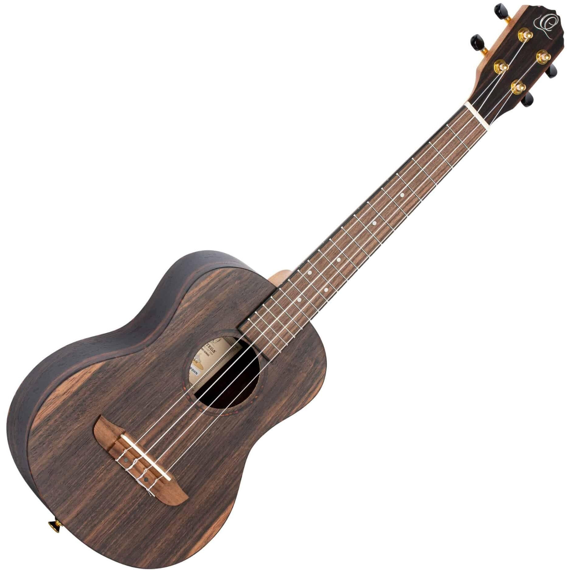 Ortega Guitars, 4-String Timber Series Tenor Ukulele w/Bag, Right (RUEB-TE)