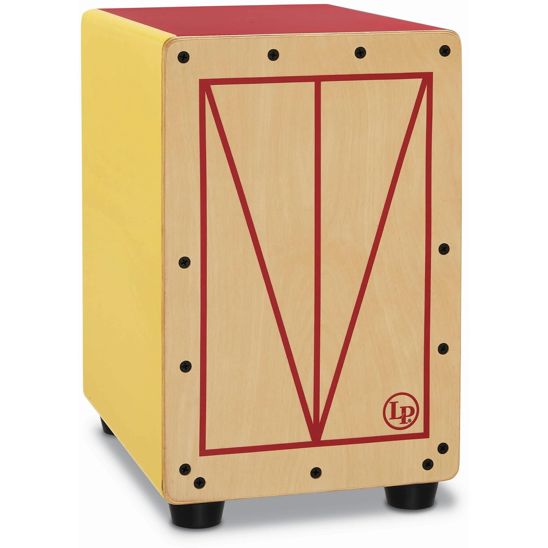 Latin Percussion Lil MT Box Cajon, Multi Color, 13  x 11  x 8  (LP1443L)