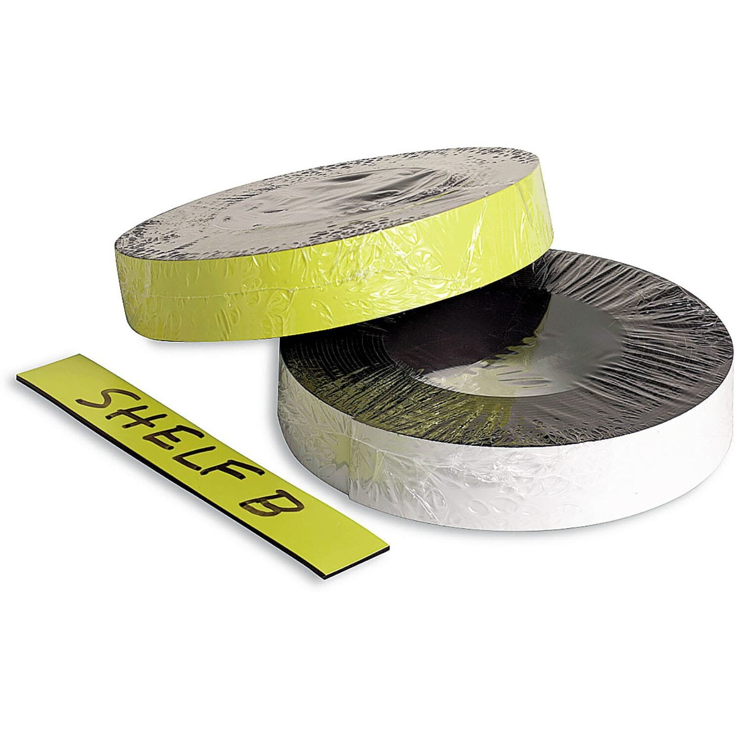 Magnetic Label Tape-Ylw-50'