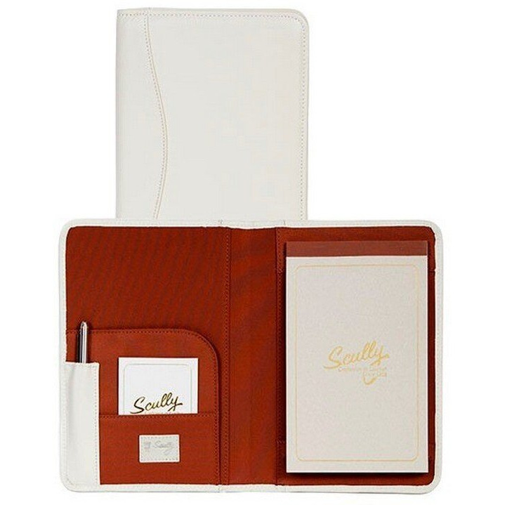 Scully Western Padfolio Junior Note Pad Inside Pocket Beige 5015-01