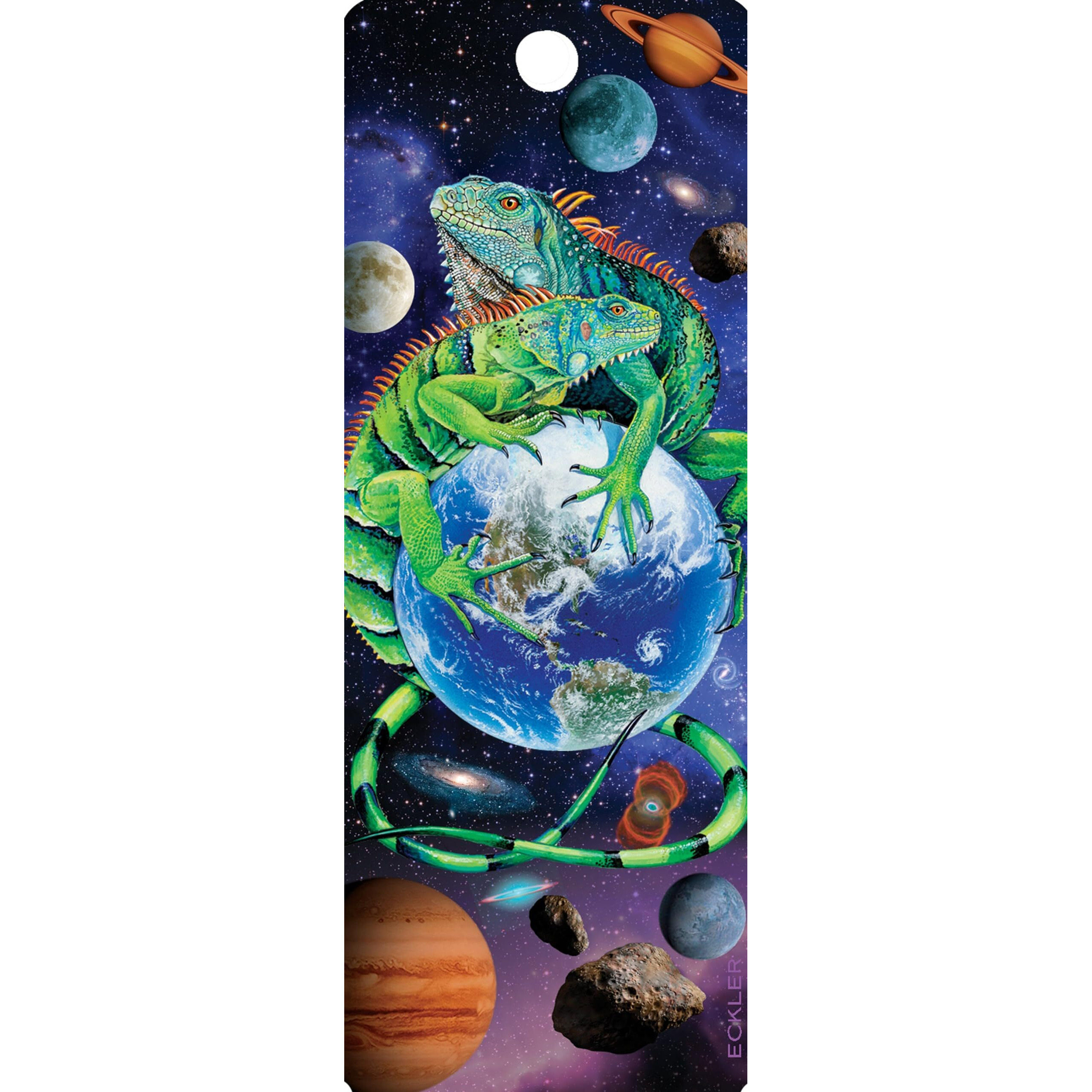 Iguana World 3-d Bookmark