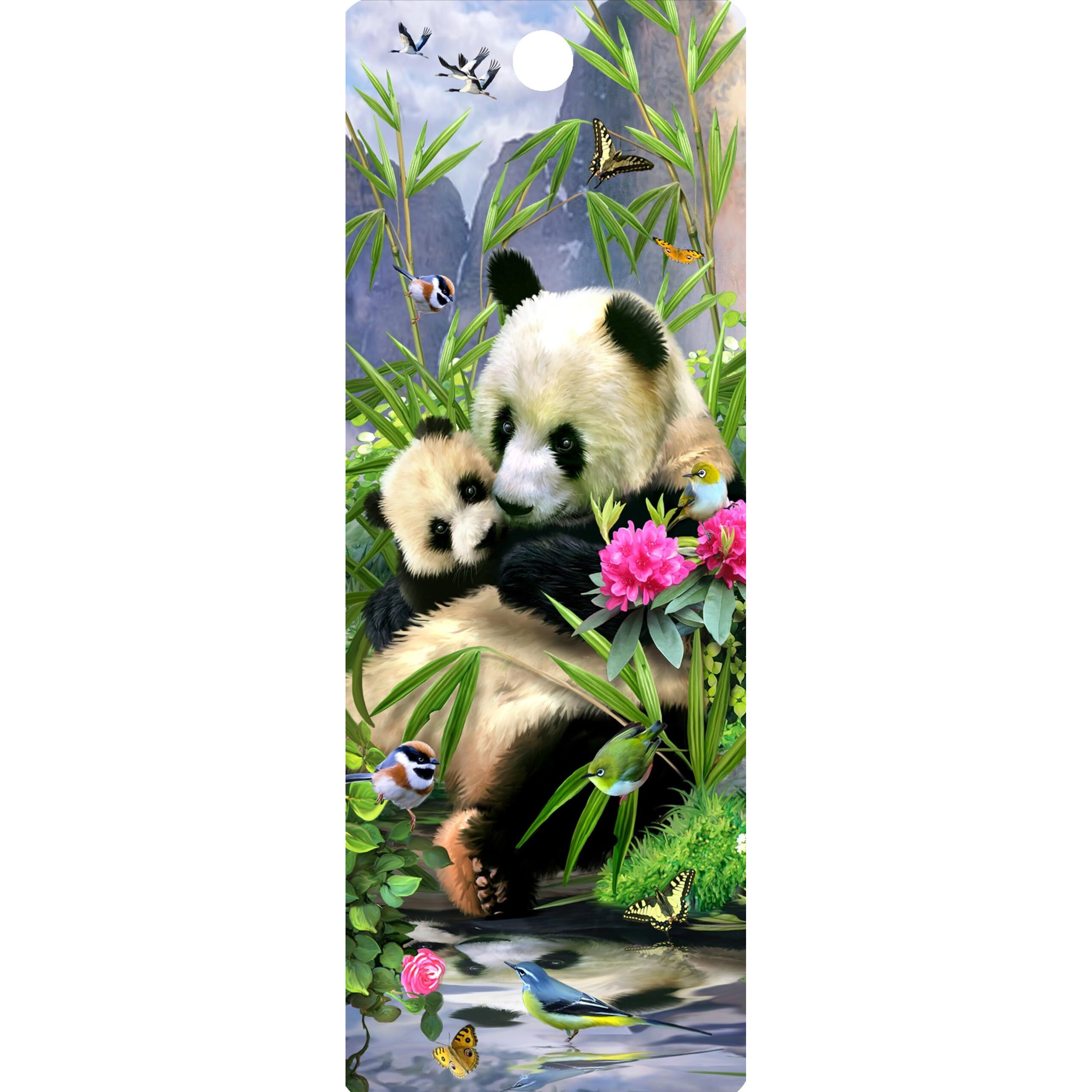 3D Bookmark (Misty Morning)