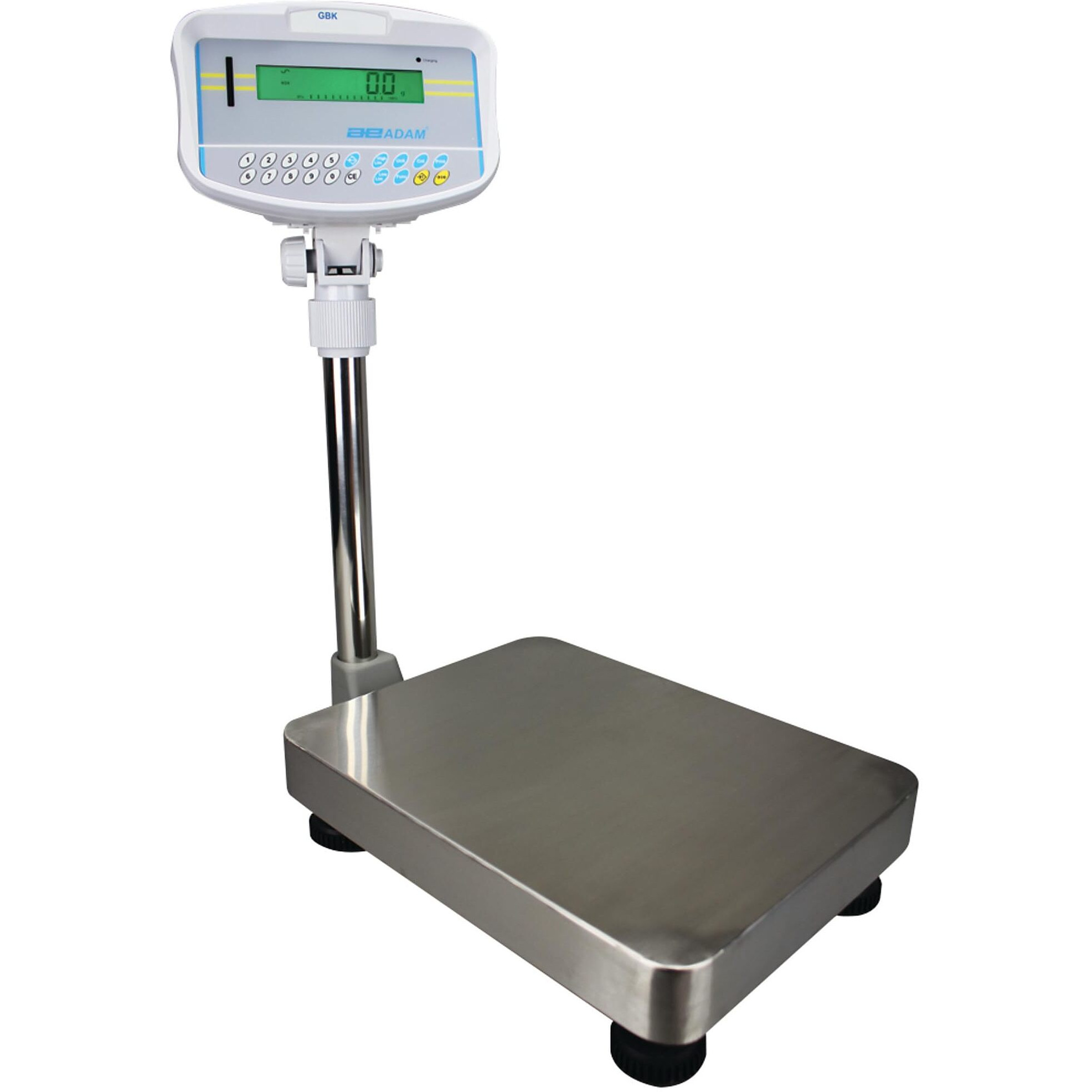 Adam Equipment GBK 15aM NTEP Approved Bench Check Weighing Scale, 15lb/6kg Capacity, 0.002lb/1g Readability