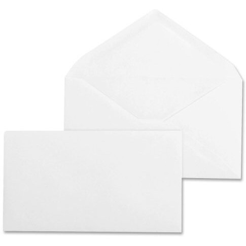 Wholesale CASE of 10 - Bus. Source Regular Dig. Seam Business Envelopes-Business Envelopes, Regular, No 9, 24lb., 500/BX, White Wove