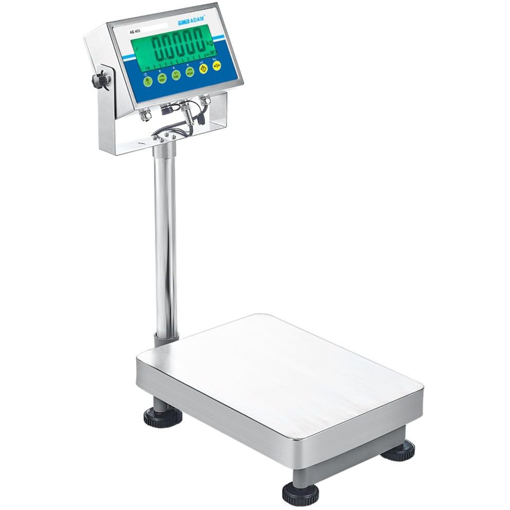 Adam Equipment AGB Bench Scales & AGF Floor Scales for Industrial Weighing and Parts Counting, AGB 16a, 16lb/8kg x 0.0005lb/0.2g