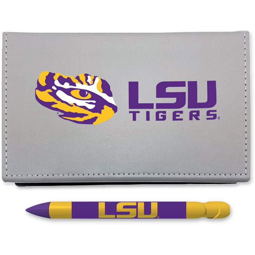 LSU Sticky Note Desk Set with Rotating Message Pen (2213)