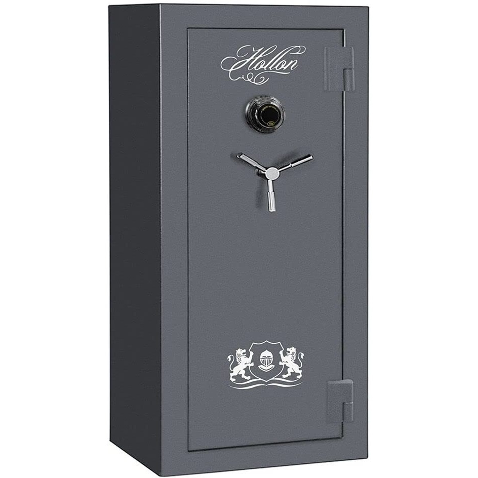 Hollon Crescent Shield Gun Safe Series - Gun Metal Gray