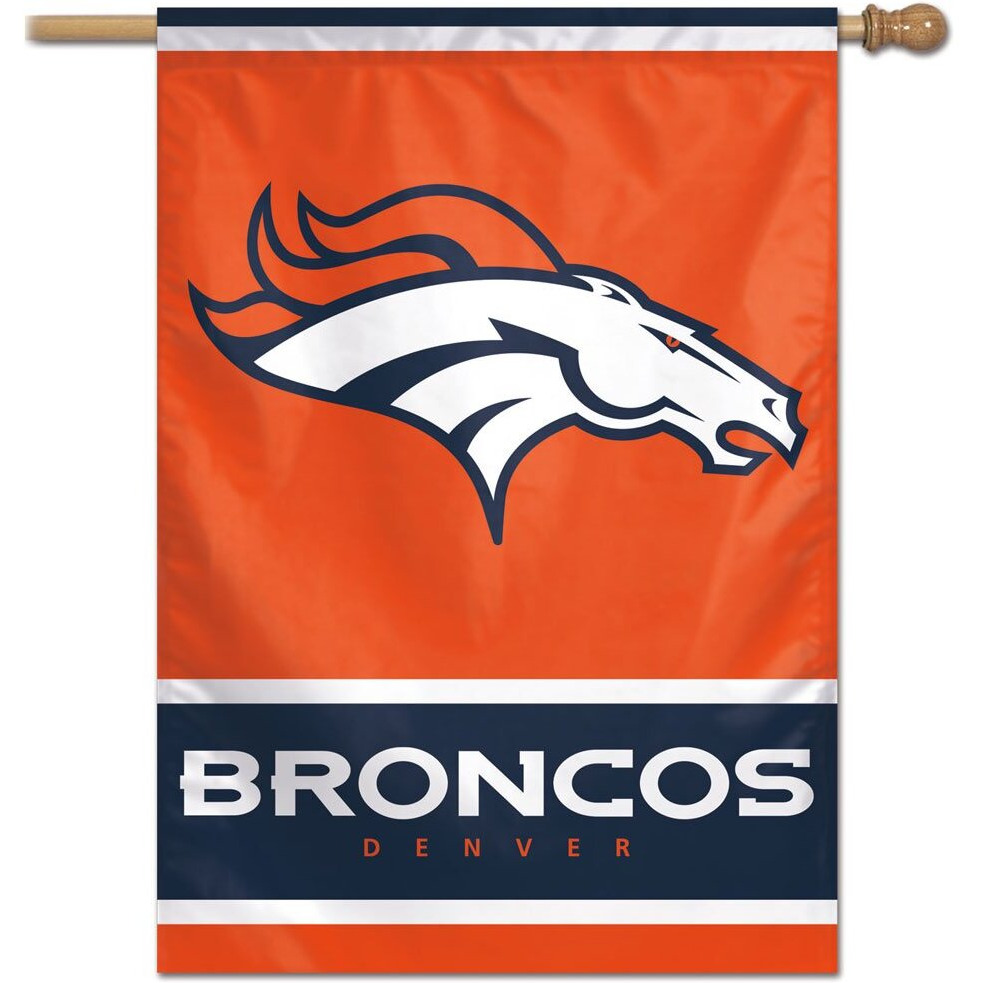 NFL Denver Broncos 28-by-40-Inch Vertical Flag