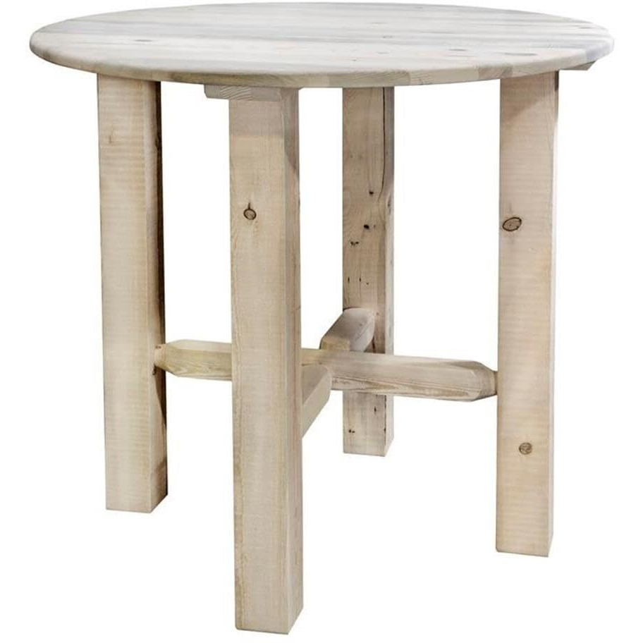 Montana Woodworks Homestead Collection Bistro Table, Round Table Top, Ready to Finish