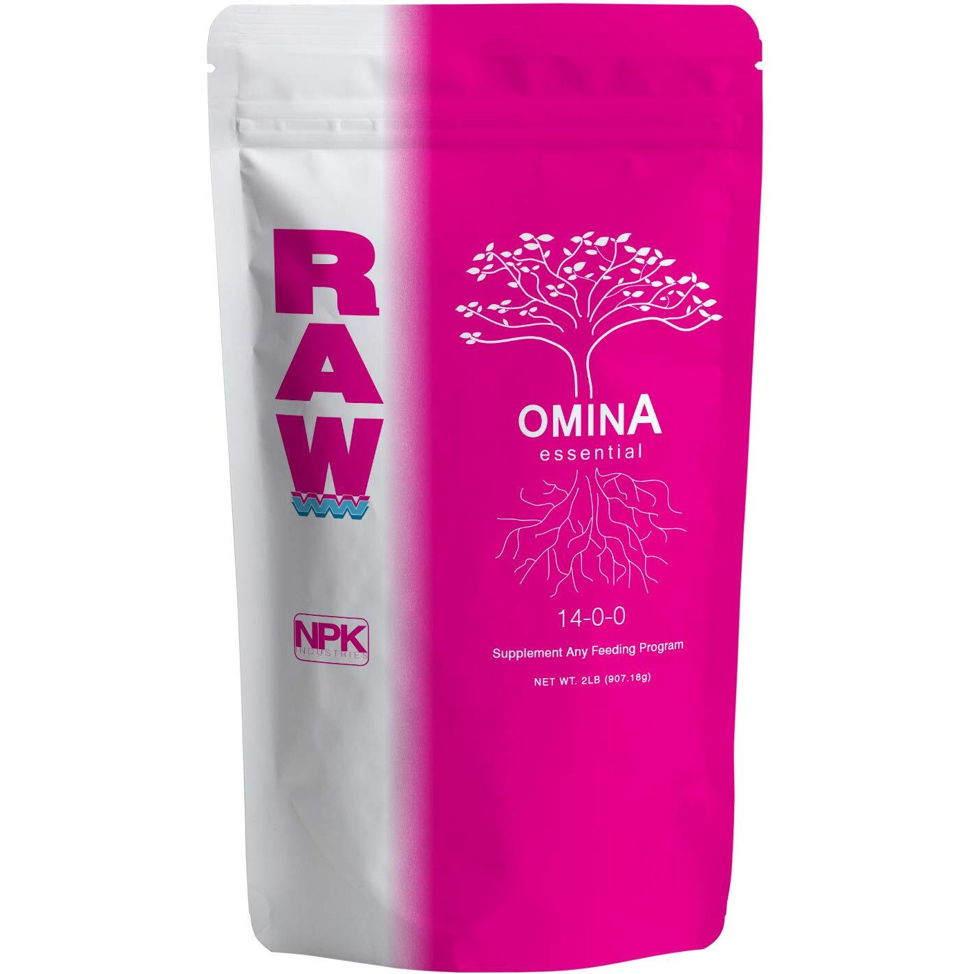 RAW ominA 2lb - Unleash Explosive Groth ith Plant-Poered Nitrogen