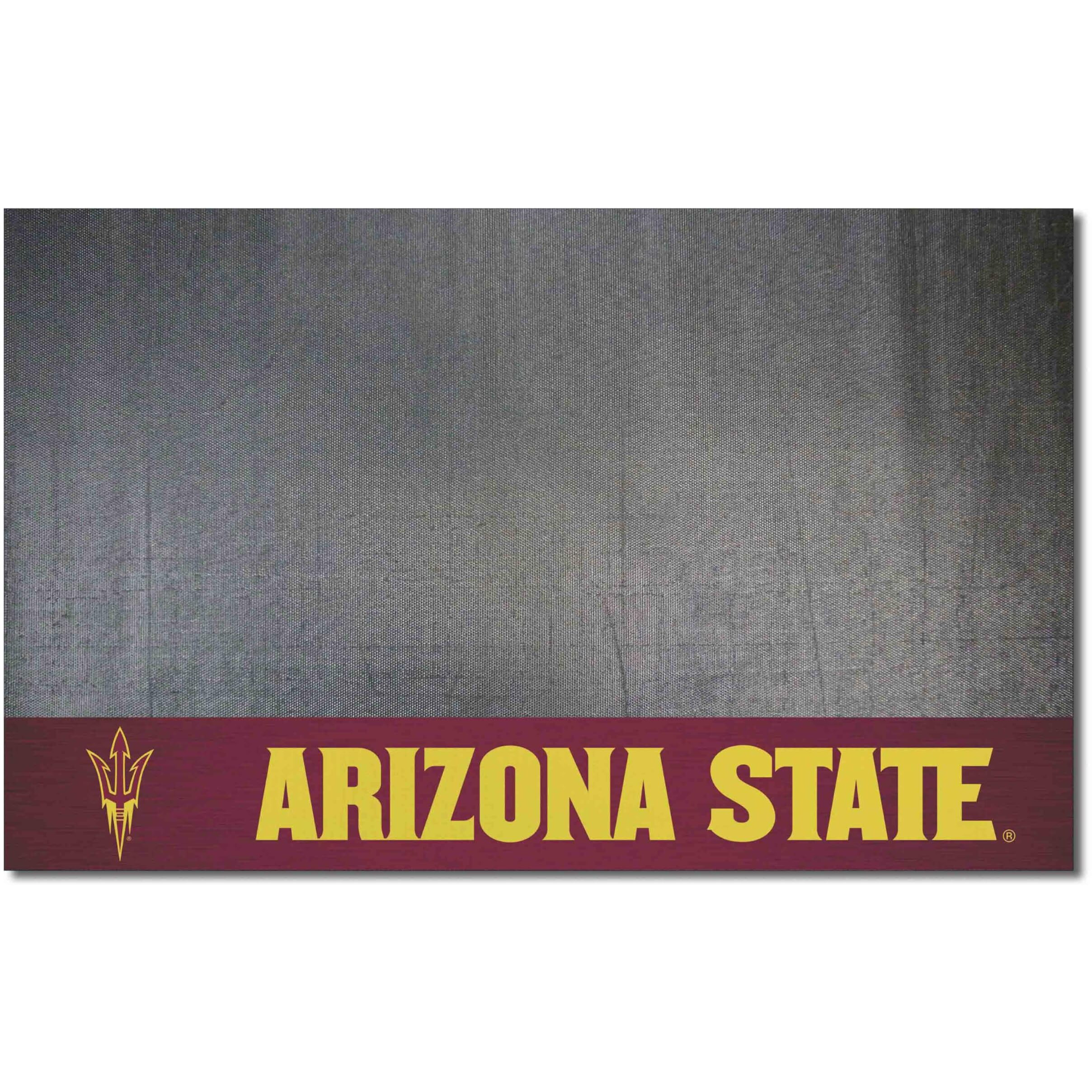 FANMATS 18275 Arizona State Sun Devils Vinyl Grill Mat - 26in. x 42in. - Deck Patio Protective Mat | Oil, flame, and UV resistant