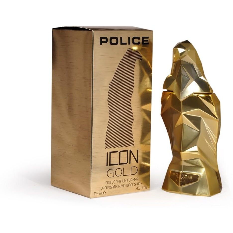 POLICE ICON GOLD by Police, EAU DE PARFUM SPRAY 4.2 OZ