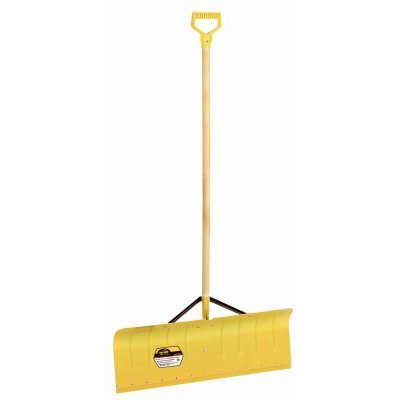 03080 Braced Snow Shovel/Pusher, Heavy-Duty Aluminum, 30-In. - Quantity 444