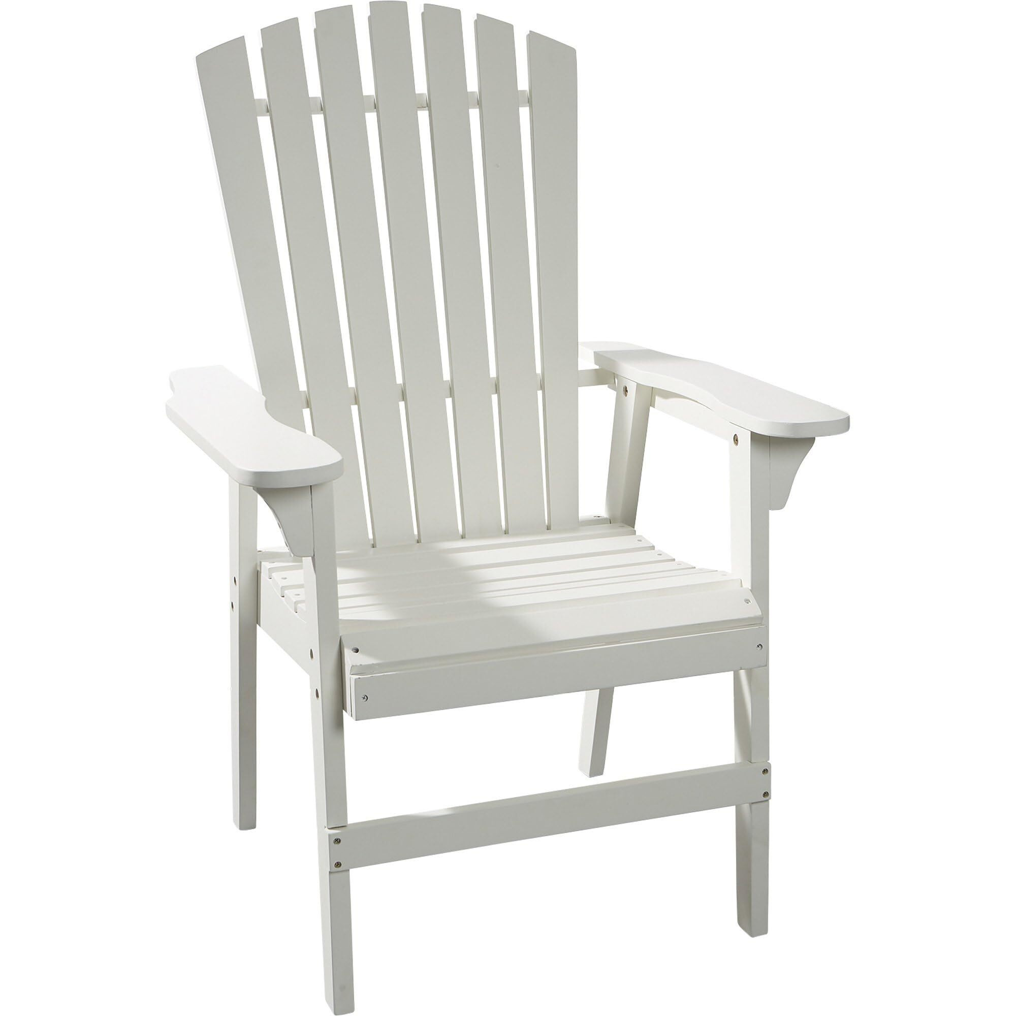 Leigh Country tx 39016 Oversized Adirondack Chair, White