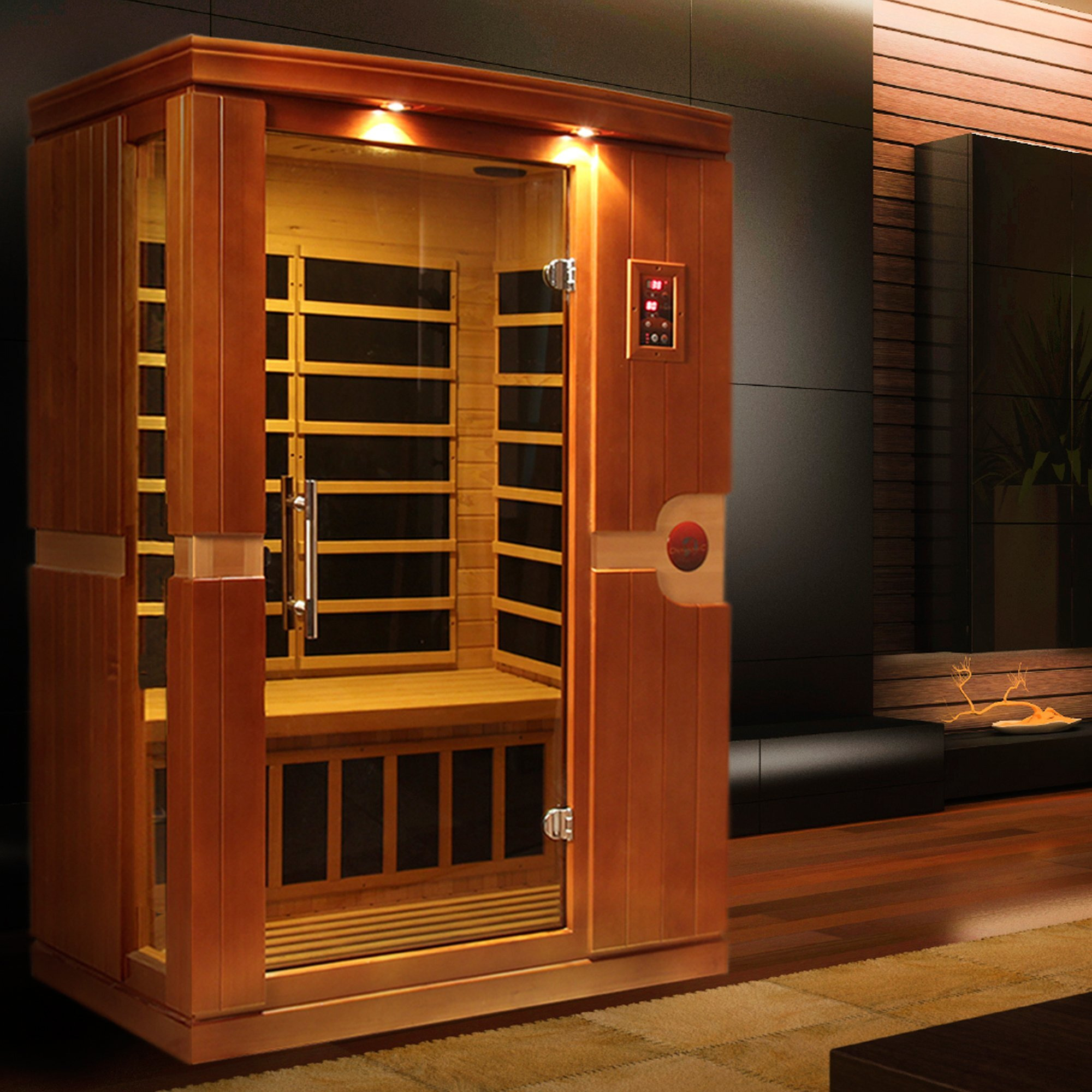 Maxxus Venice Elite 2-Person Ultra Low EMF (Under 3MG) FAR Infrared Sauna, Curb Side Delivery