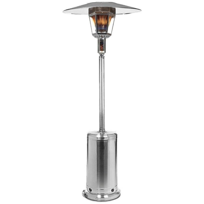 RADtec RF1-MT-STN-STL Real Flame - 96 Inch 40000 BTU Propane Heater, Finish Color Stainless Steel