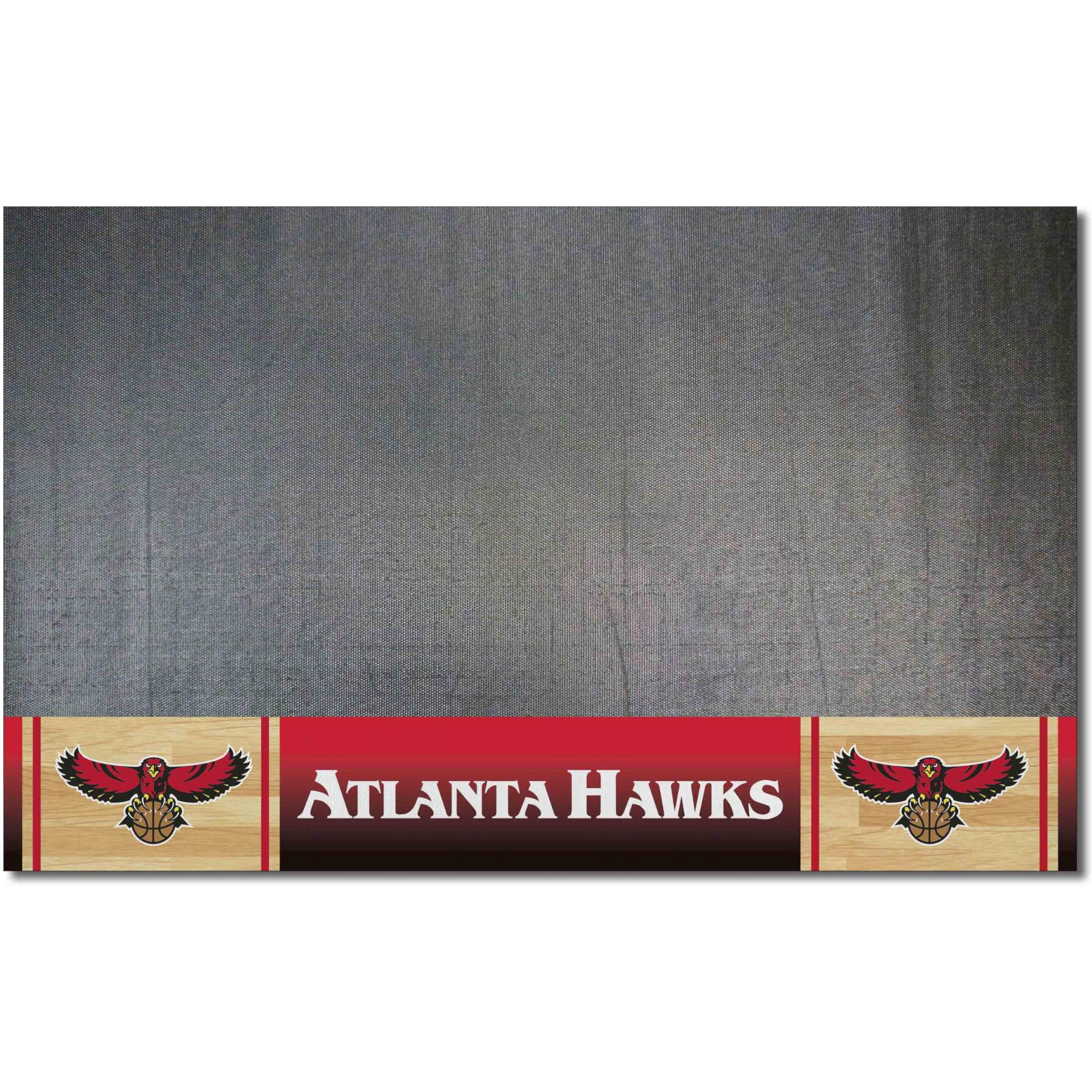 FANMATS 35227 NBA Retro Atlanta Hawks Vinyl Grill Mat - 26in. x 42in.