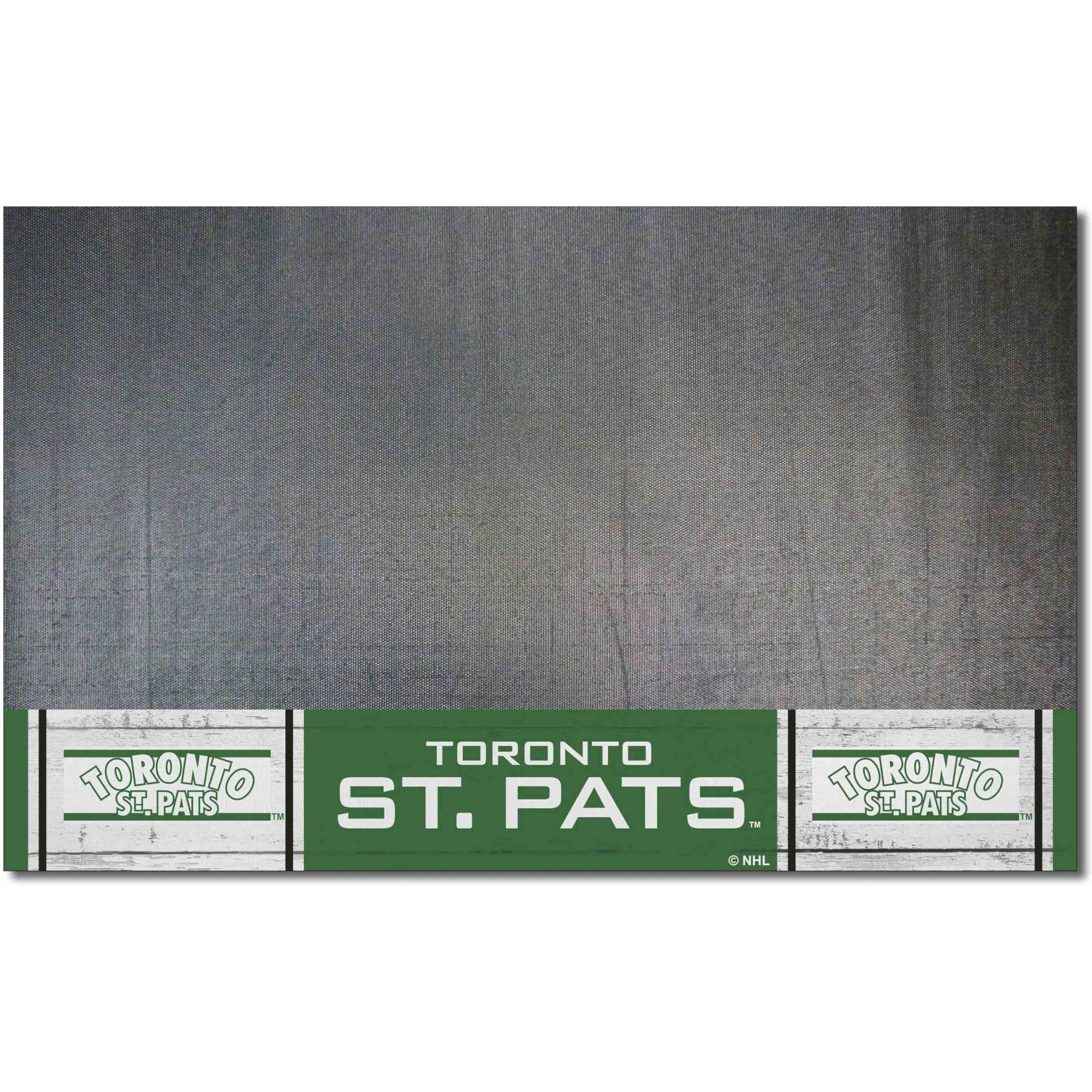 FANMATS 35597 NHL Retro Toronto St. Pats Vinyl Grill Mat - 26in. x 42in.