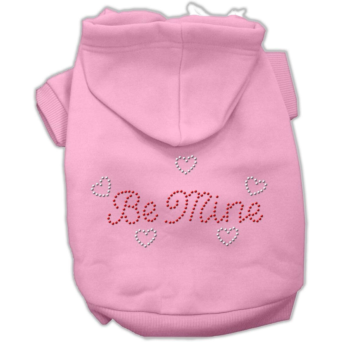 Mirage Pet Products 18-Inch Be Mine Hoodies, XX-Large, Pink