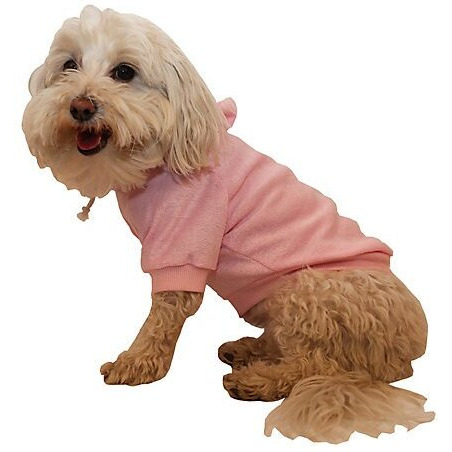 Pet Life French Terry Pet Hoodie Bubblegum MD