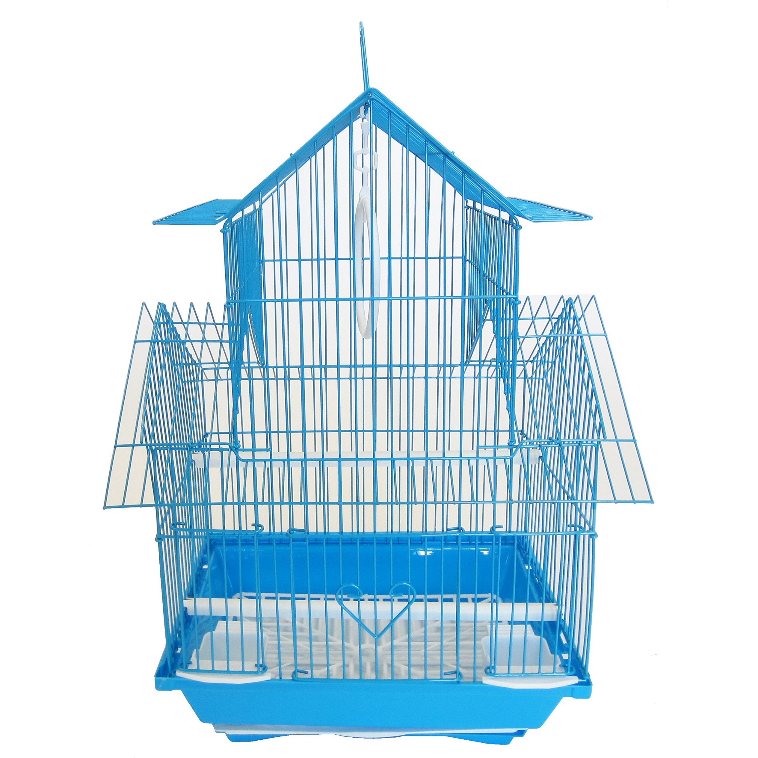 YML A1144BLU Pagoda Top Cage, Small