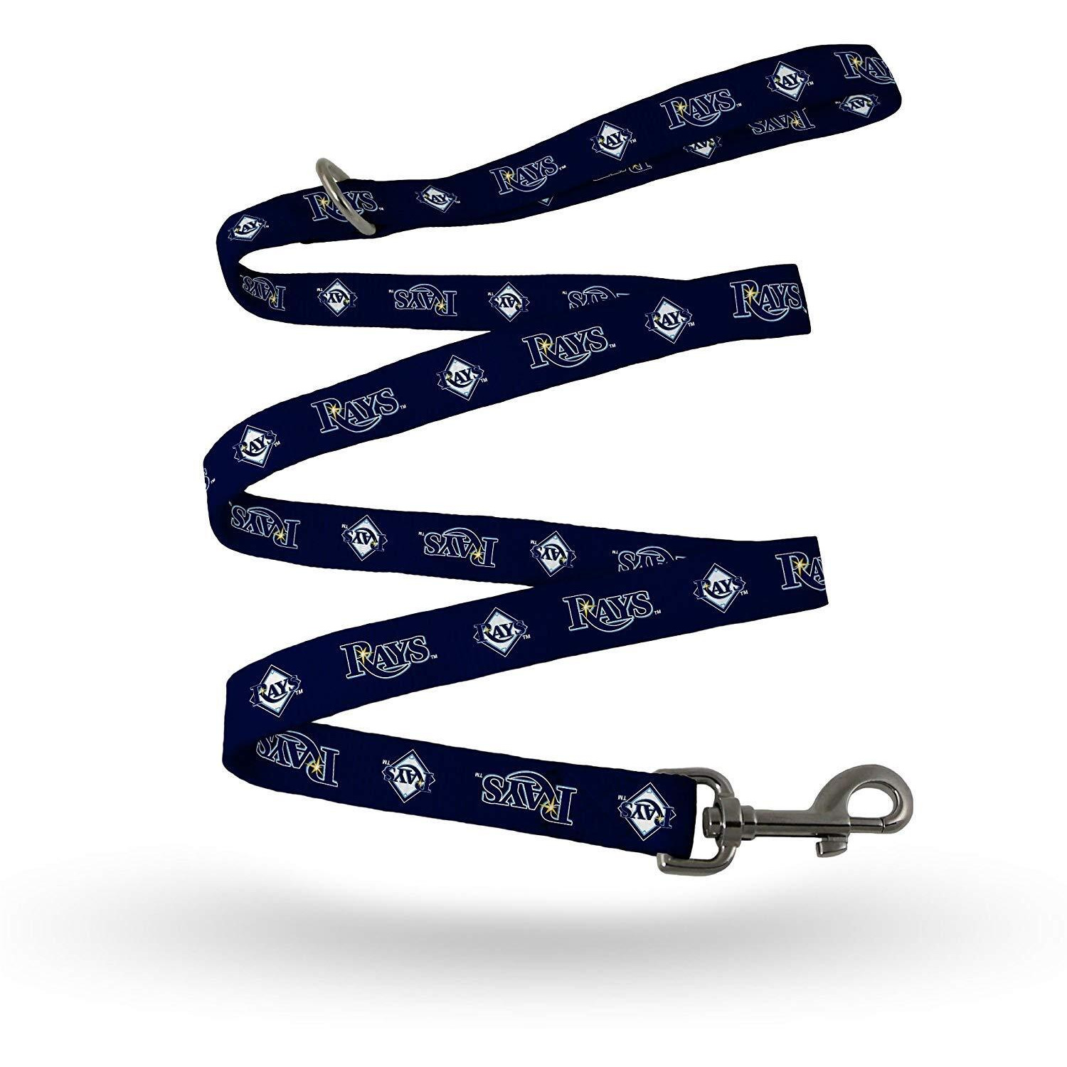 Rico Industries MLB Tampa Bay Rays Pet LeashPet Leash Size S/M, Team Colors, Size S/M