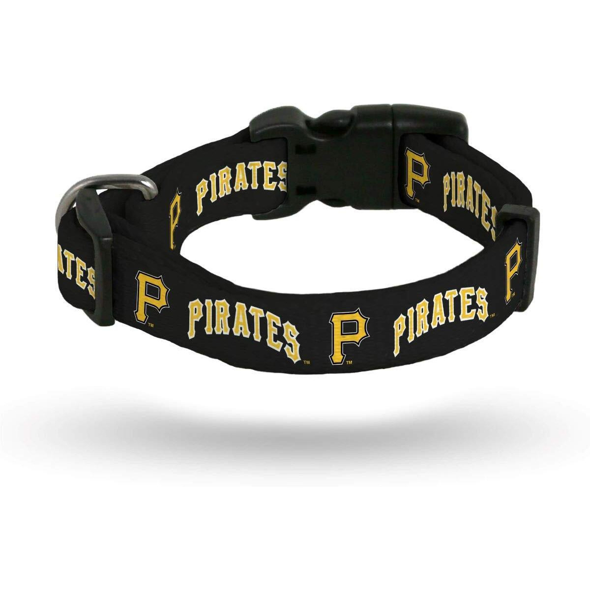 Rico Industries MLB Pittsburgh Pirates Pet CollarPet Collar Small, Team Colors, Small