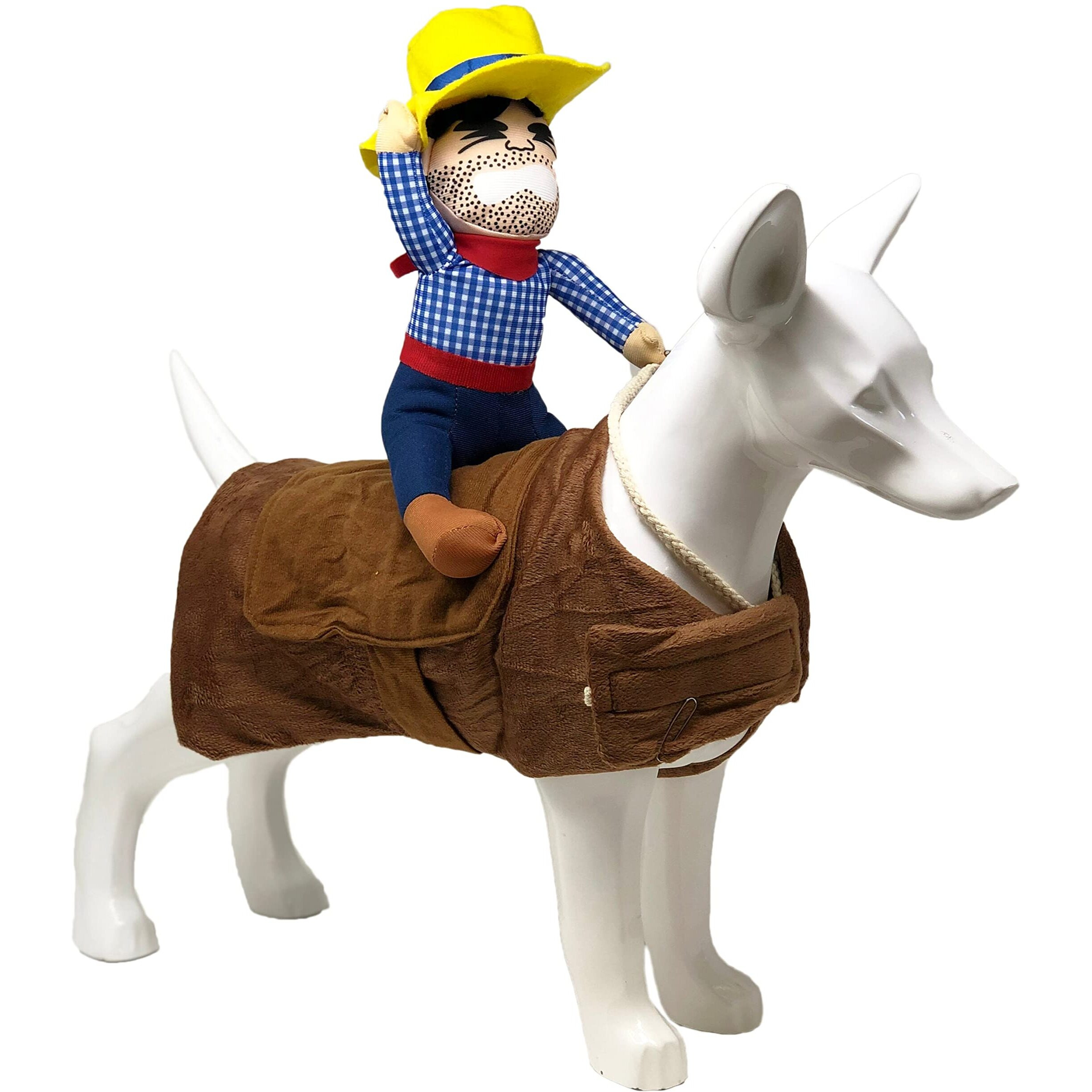 Pet Life 'Yeepaw' Cowboy Pet Holiday Dog Costume