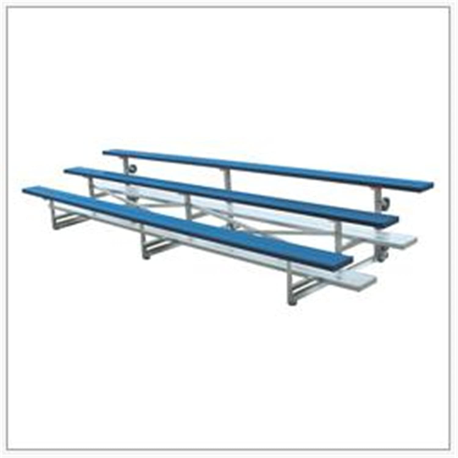 3 Row 8' Tip n' Roll Bleachers (colored) (EA)