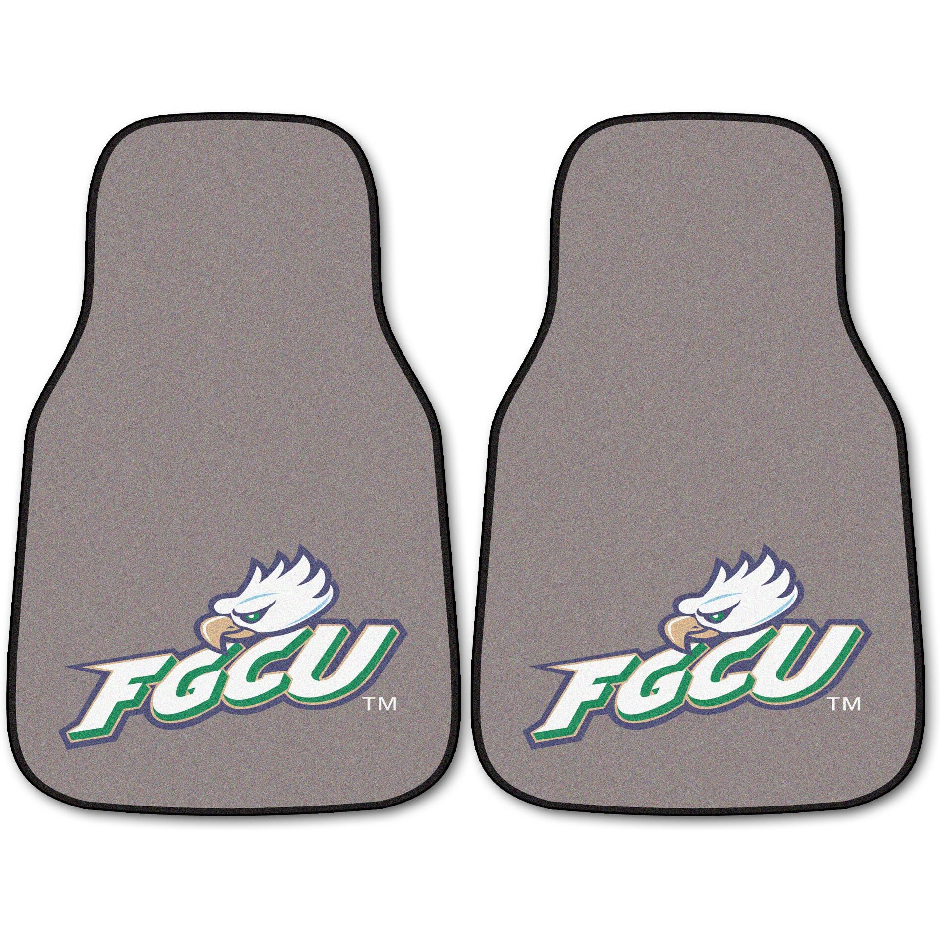 Florida Gulf Coast University 2 Piece Front Car Mats