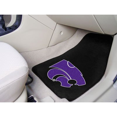 Kansas State University 2-pc Carpet Car Mat Set/17 x27