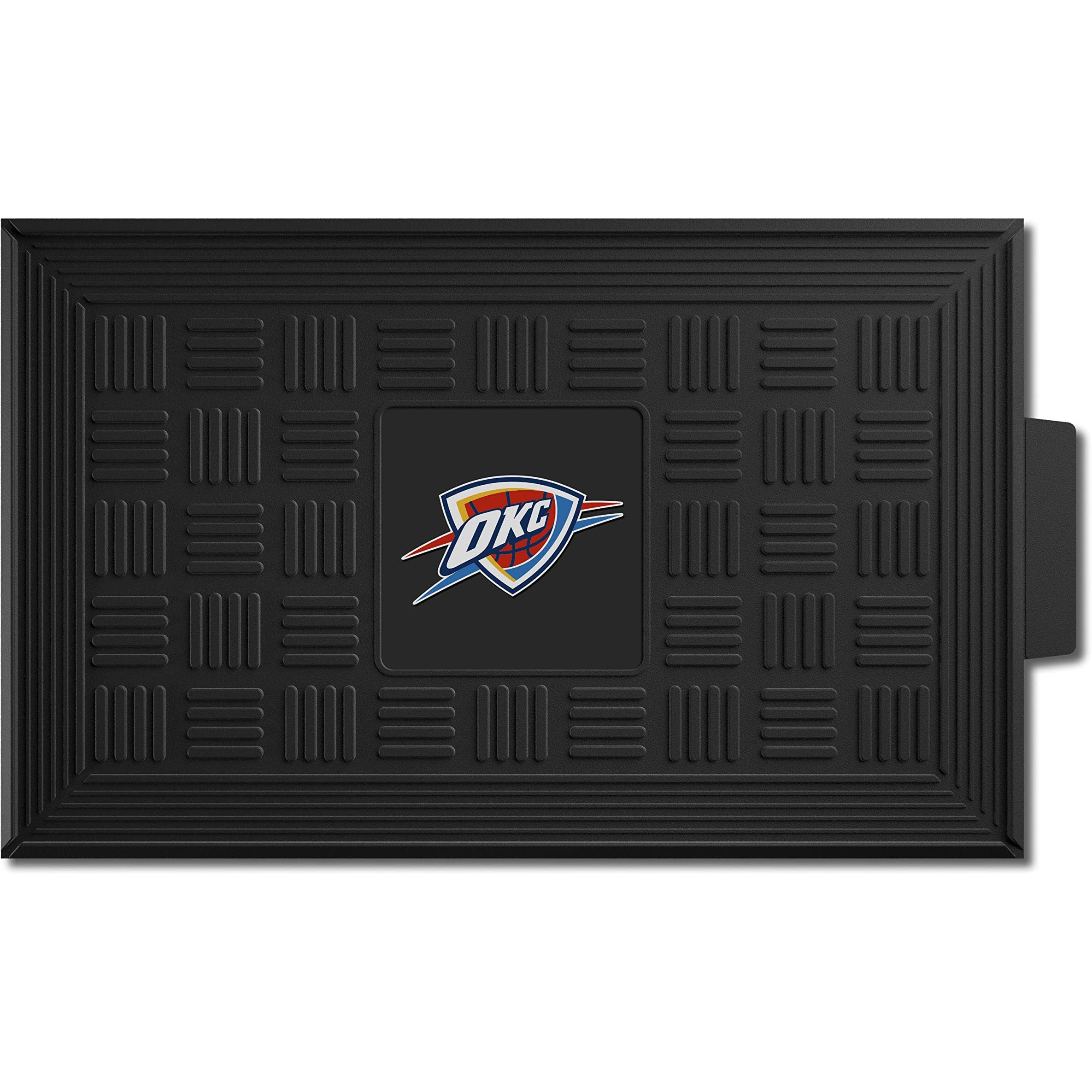 FANMATS NBA - Oklahoma City Thunder Medallion Door Mat/19.5 x31.25