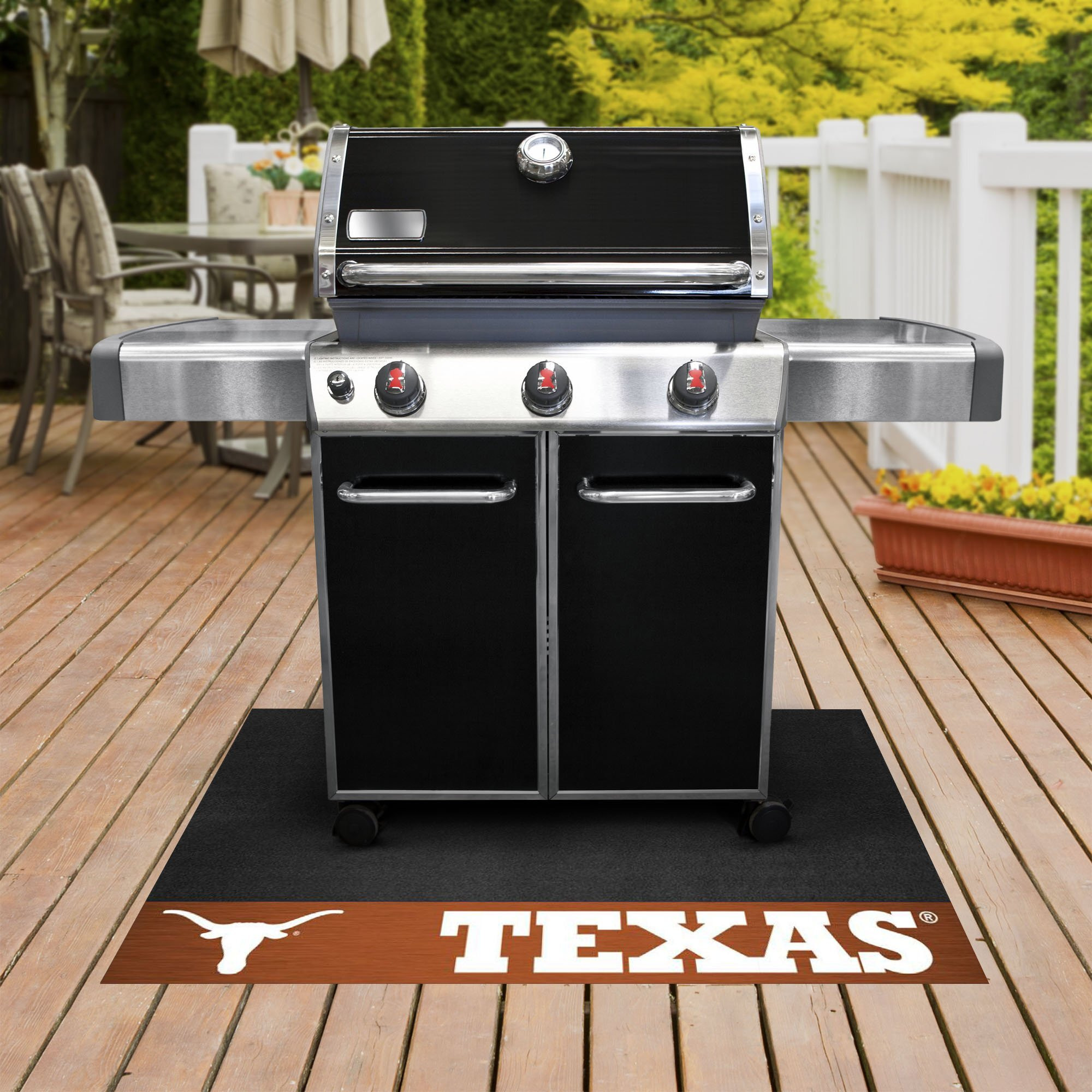 Fan Mats Texas Car Caddy Grill Mat/26 x42