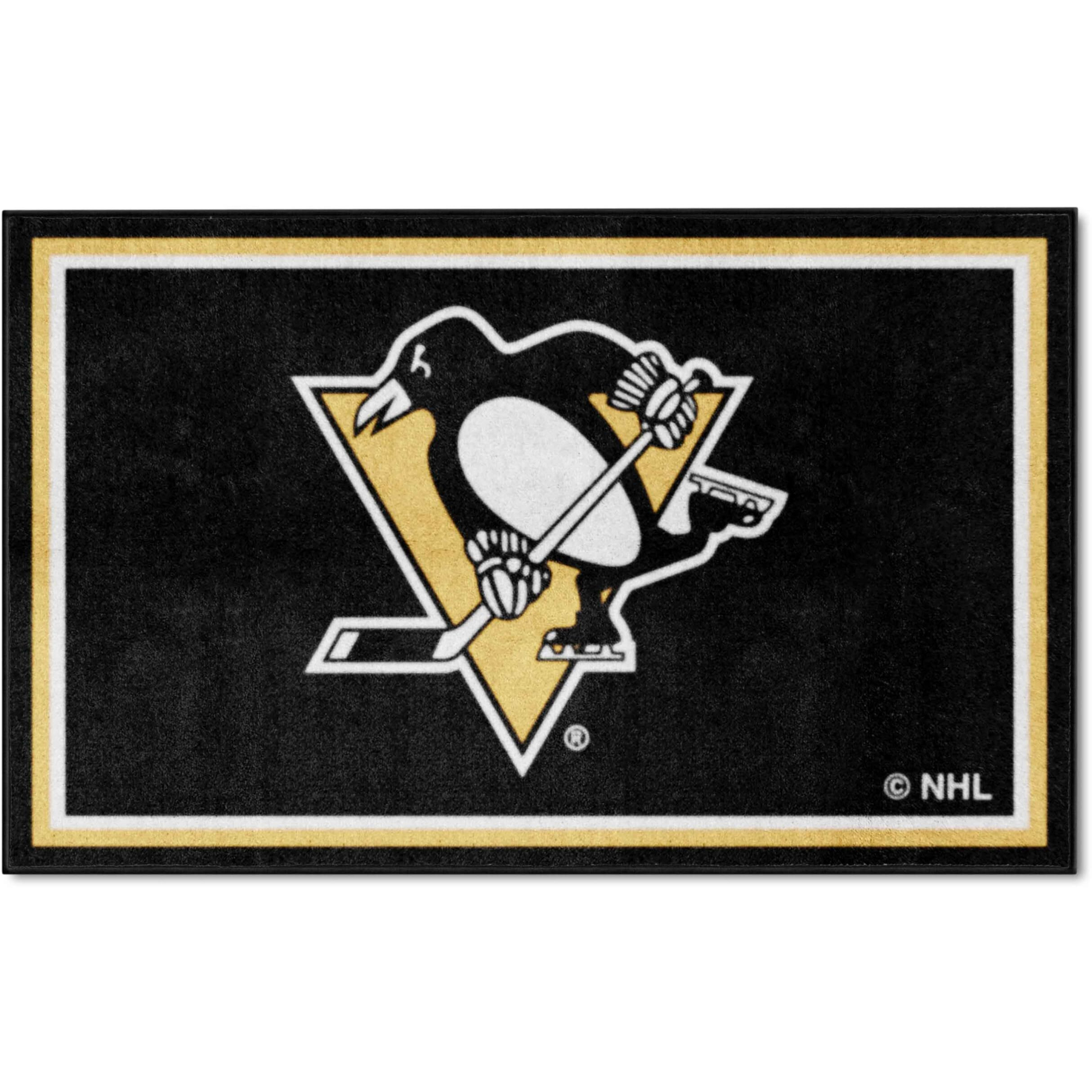 Fanmats 10438 NHL Pittsburgh Penguins Nylon Rug