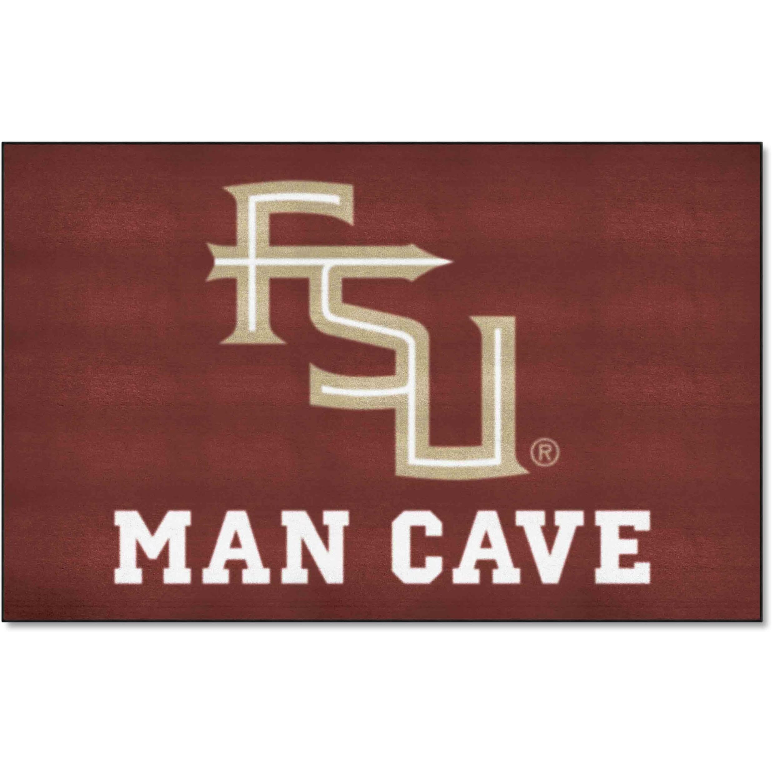 FANMATS 14547 Florida State Seminoles Man Cave UltiMat Rug - 5ft. x 8ft. | Sports Fan Area Rug, Home Decor Rug and Tailgating Mat