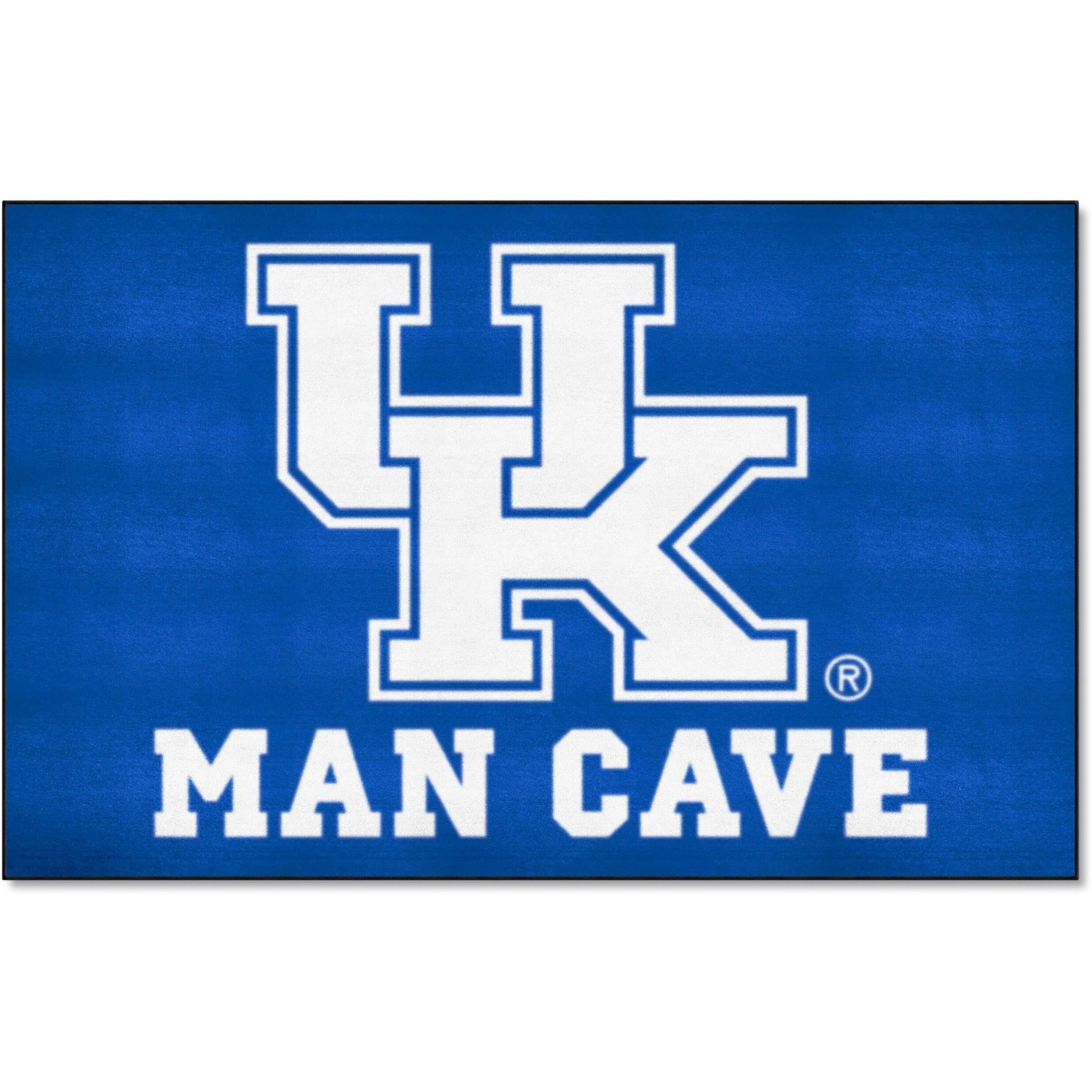 FANMATS 14655 Kentucky Wildcats Man Cave UltiMat Rug - 5ft. x 8ft. | Sports Fan Area Rug, Home Decor Rug and Tailgating Mat