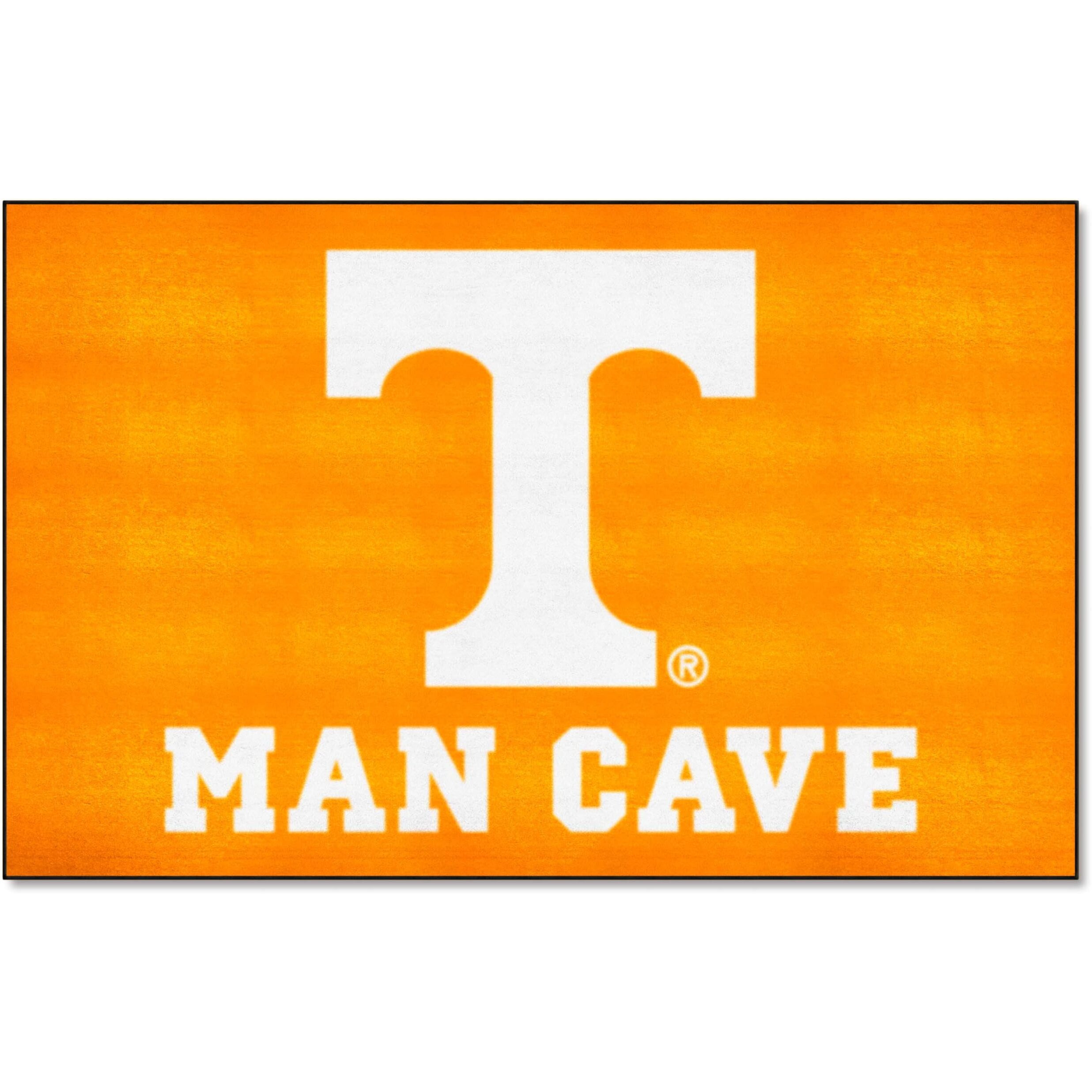 FANMATS 14699 Tennessee Volunteers Man Cave UltiMat Rug - 5ft. x 8ft. | Sports Fan Area Rug, Home Decor Rug and Tailgating Mat